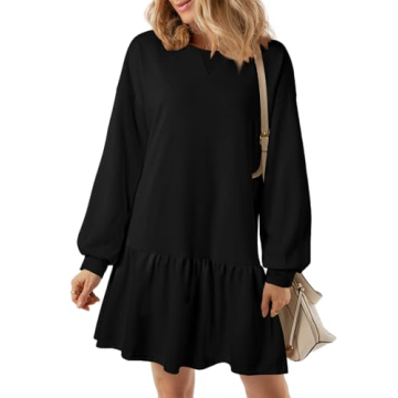 Stylish BLENCOT Sweatshirt Dress for Fall and Winter