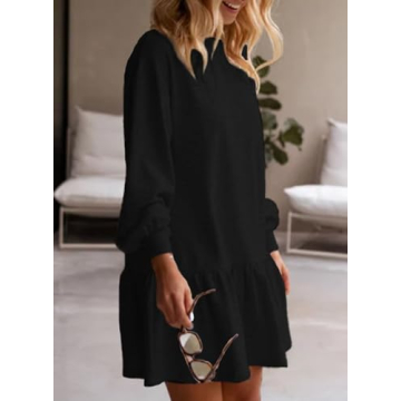 Stylish BLENCOT Sweatshirt Dress for Fall and Winter