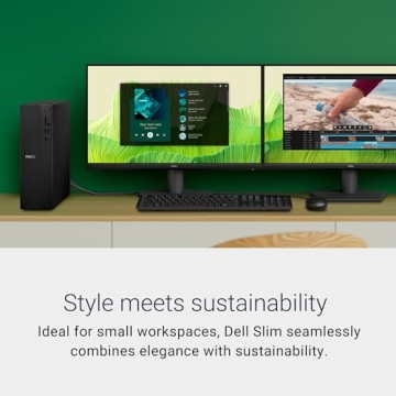 Dell Slim Desktop ECS1250 - High Performance & Multiple Monitor Support