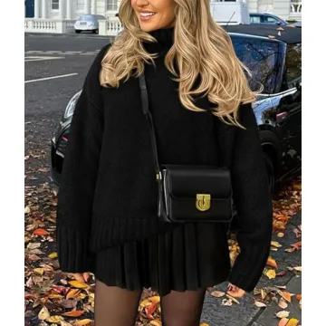 PRETTYGARDEN Women's Oversized Sweater for Fall Style