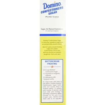Domino Confectioners 10-x Powdered Sugar, 1 Pound Box (Pack of 2)