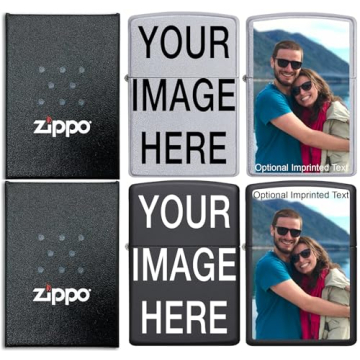 Custom Windproof Lighter! Personalize This Lighter with Your Image or Logo! Customized Windproof lig...