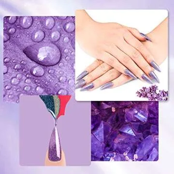 Covacure 12 Pcs Gel Nail Polish Set for Vibrant Nails