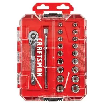 Craftsman 20-Piece Compact Mechanics Tool Set Kit