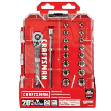 Craftsman 20-Piece Compact Mechanics Tool Set Kit