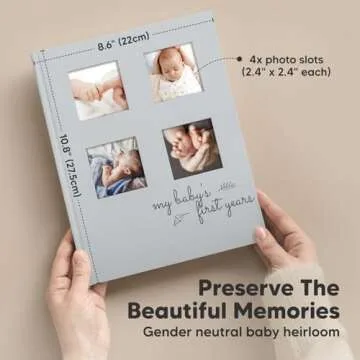 Baby Memory Book Journal to Capture 5 Years