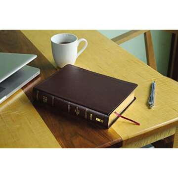 Amplified Holy Bible, Large Print, Bonded Leather, Burgundy: Captures the Full Meaning Behind the Or...