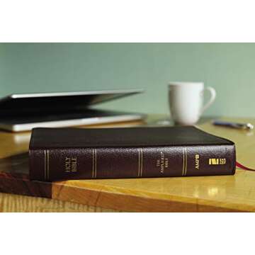 Amplified Holy Bible, Burgundy Leather, Large Print Edition