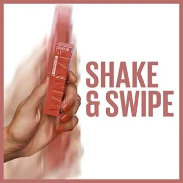 Maybelline Super Stay Vinyl Ink Liquid Lipstick, Fearless, Brown