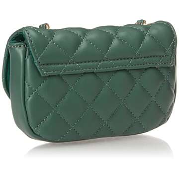 Stylish Women's Quilted Belt Bag | The Drop | Dark Green