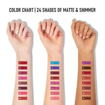 Ownest 24 Colors Lip Gloss Set - Long Lasting & Waterproof