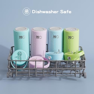 OISIZ Kids Water Bottle 14oz, Leakproof & Insulated