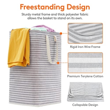 Lifewit Large Collapsible Waterproof Laundry Hamper