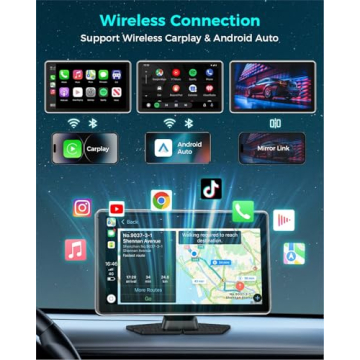Wireless CarPlay & 4K Dash Cam – 9" Screen Upgrade
