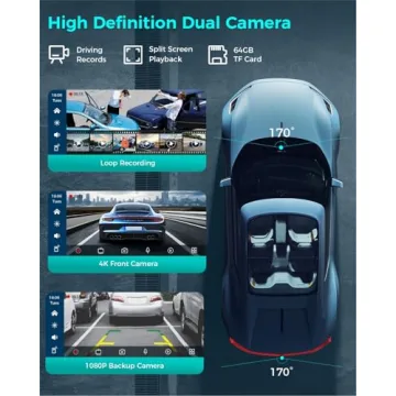 Wireless CarPlay & 4K Dash Cam – 9" Screen Upgrade