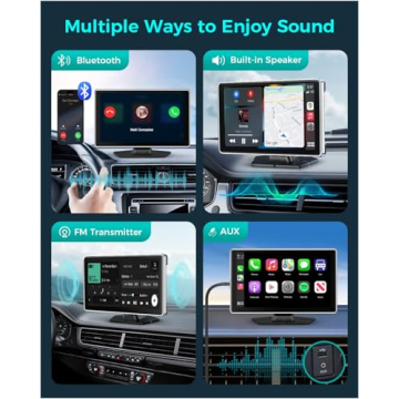 Wireless CarPlay & 4K Dash Cam – 9" Screen Upgrade