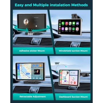 Wireless CarPlay & 4K Dash Cam – 9" Screen Upgrade