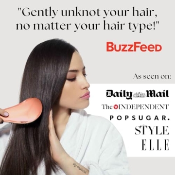 Gentle Detangler Brush for Curly & Thick Hair