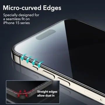 iPhone 15 Pro Max Privacy Screen Protector Pack