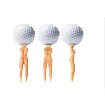 CATOSUM 50PCS Durable Fun Golf Tees for Women