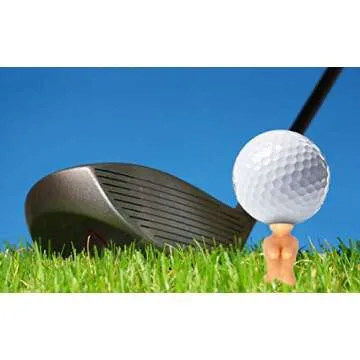 CATOSUM 50PCS Durable Fun Golf Tees for Women