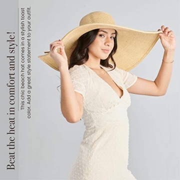 Stylish San Diego Ultrabraid Extra Large Brim Sun Hat