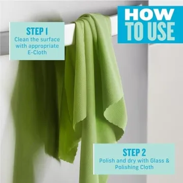 E-Cloth Polishing Microfiber Cloths for Cleaning and Shine