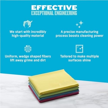 E-Cloth Polishing Microfiber Cloths for Cleaning and Shine
