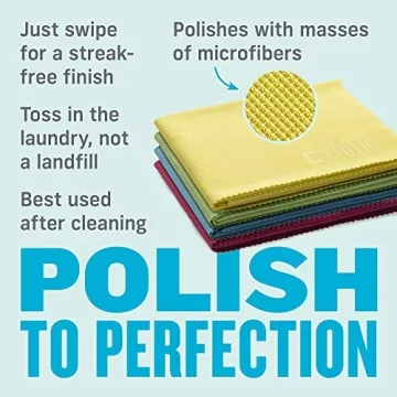 E-Cloth Polishing Microfiber Cloths for Cleaning and Shine
