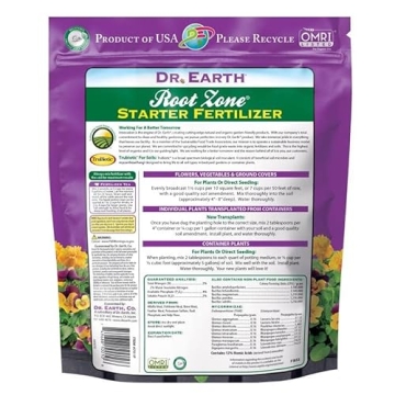 Dr. Earth 701P Organic 2 Starter Fertilizer for Healthy Plants
