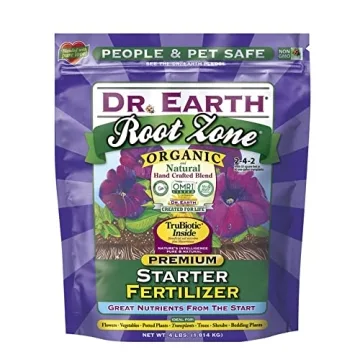 Dr. Earth 701P Organic 2 Starter Fertilizer for Healthy Plants