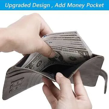 Airtag Passport Holder Cover Wallet RFID Blocking Leather Case Travel Essentials Luggage Accessories Travel Must Have(118#Grey)