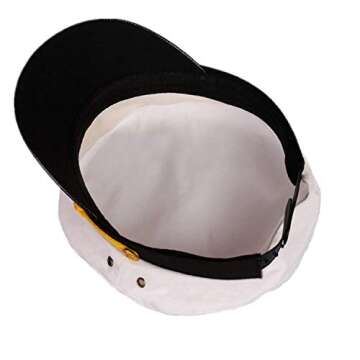 Feacole Sailor Ship Yacht Boat Captain Hat Costume Accessories - Sailor Cap, Wooden Pipe, Aviator Su...