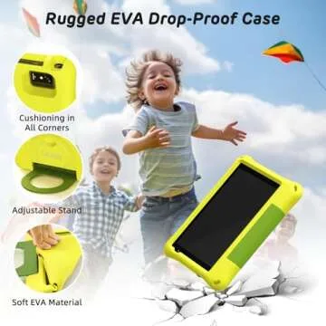 CALLSKY-NOTE Kids Tablet 8 Inch Android 14 for Ages 3-7