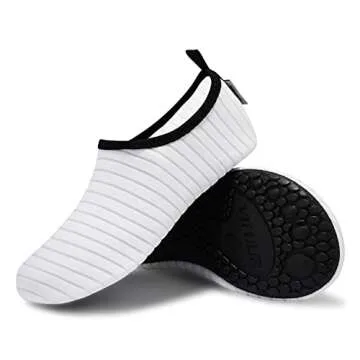 VIFUUR Water Sports Unisex Shoes White - 9-10 W US / 7.5-8.5 M US (40-41)