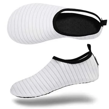 VIFUUR Water Sports Unisex Shoes White - 9-10 W US / 7.5-8.5 M US (40-41)