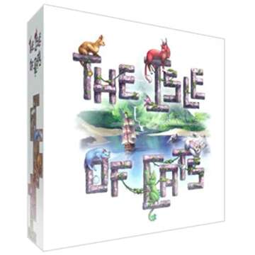 City of Games The Isle of Cats - Rescue as Many Cats As Possible for 1-4 Players, Ages 8+