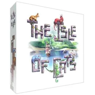 City of Games The Isle of Cats - Rescue as Many Cats As Possible for 1-4 Players, Ages 8+