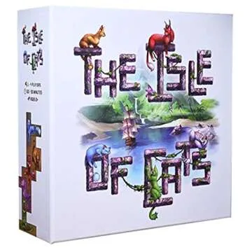 City of Games The Isle of Cats - Rescue as Many Cats As Possible for 1-4 Players, Ages 8+