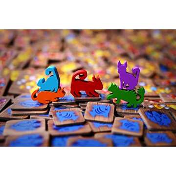 City of Games The Isle of Cats - Rescue as Many Cats As Possible for 1-4 Players, Ages 8+