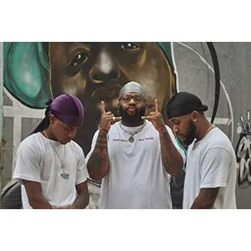 ForceWave Silky Durag Pack for Men Women Waves