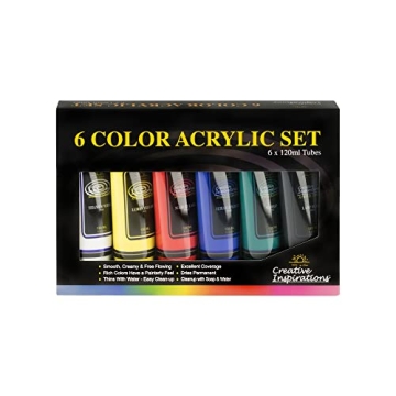Creative Inspirations Acrylic Paint Set for Artists and Educators
