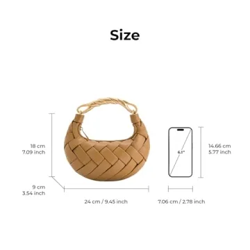 JW PEI Orla Weave Handbag - Brown