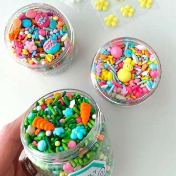 Easter Egg Sprinkle Mix for Festive Decorations 4 oz
