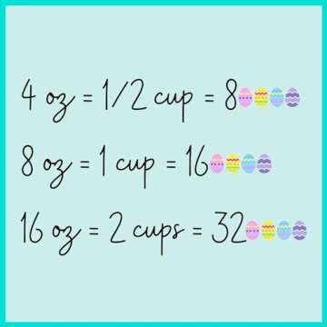 Easter Egg Sprinkle Mix for Festive Decorations 4 oz