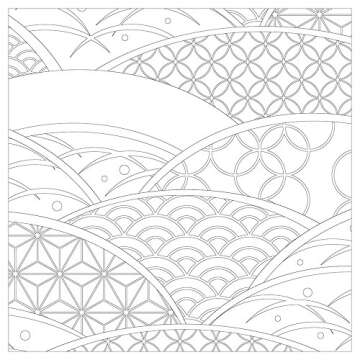 Vive Le Color! Japan (Adult Coloring Book): Color In; De-stress (72 Tear-out Pages)