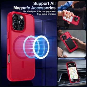 MOCCA Magnetic iPhone 16 Pro Max Case with Drop Protection