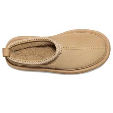 Koolaburra by UGG Women's Burree Platform Slipper - Luxurious Comfort in Desert Stone