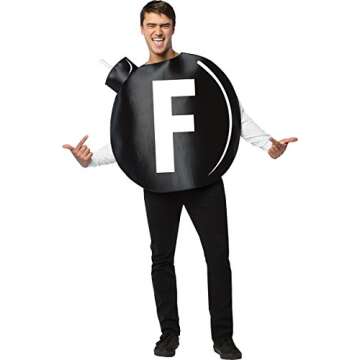 Rasta Imposta F-Bomb Costume Black