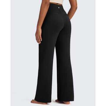 G4Free Wide Leg Sweatpants for Women Hig Waisted Fleece Lined Pants with Packets Lounge Winter Pants...